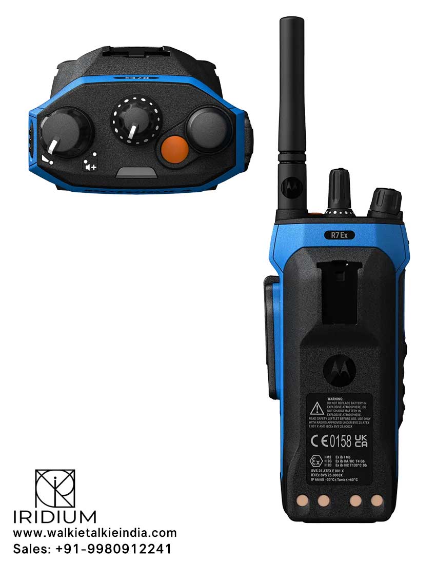 Motorola - R7, R7EX DMR Digital Walkie Talkie Dealer Distributor Bengalore Walkie Talkie Suppliers in Bengaluru Mysore Mangalore Channai